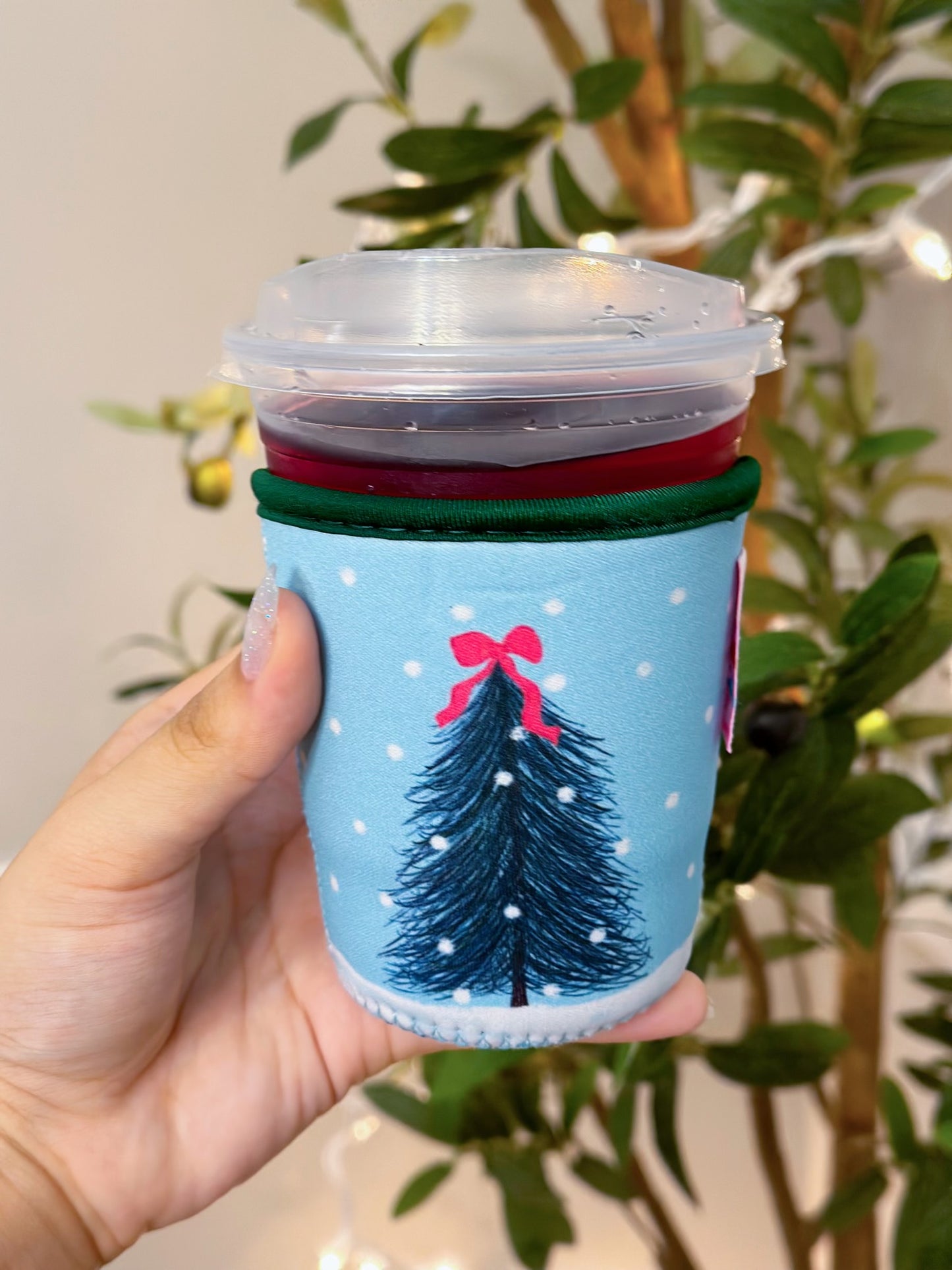 Christmas Tree Coffee Coozie