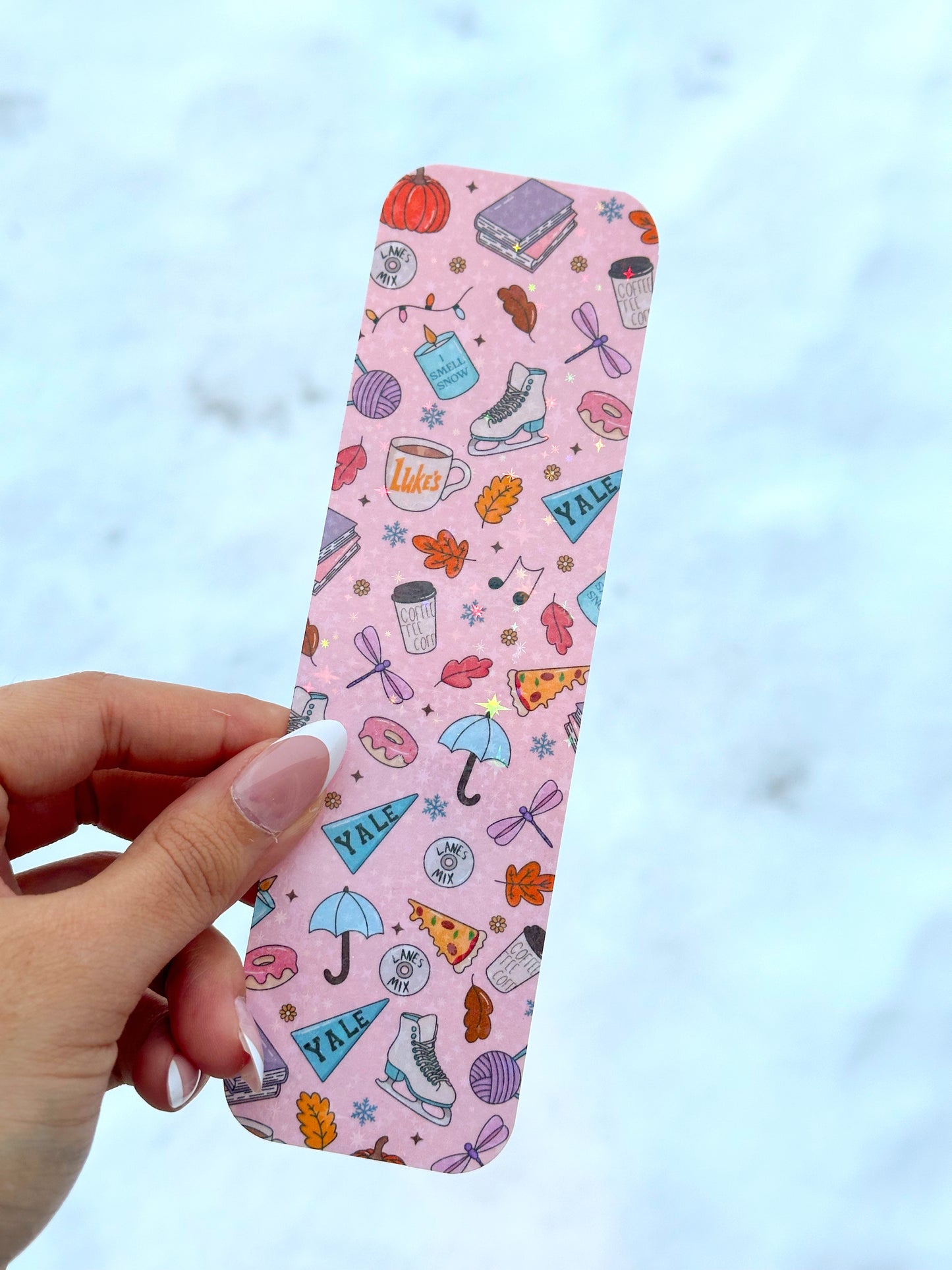 Gilmore Pink Icons Bookmark