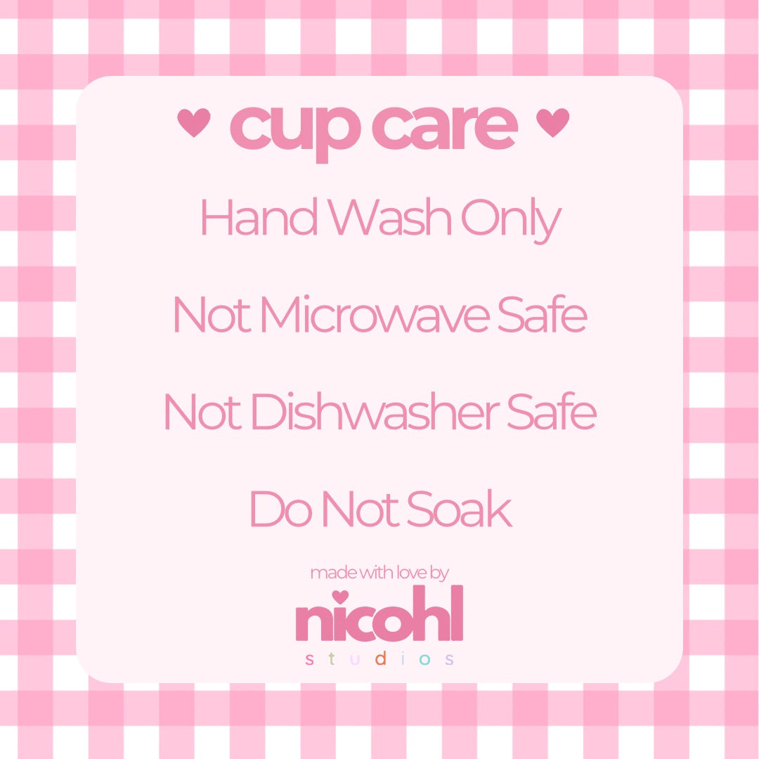 Secret Gardens Coffee Club Clear Glass Cup