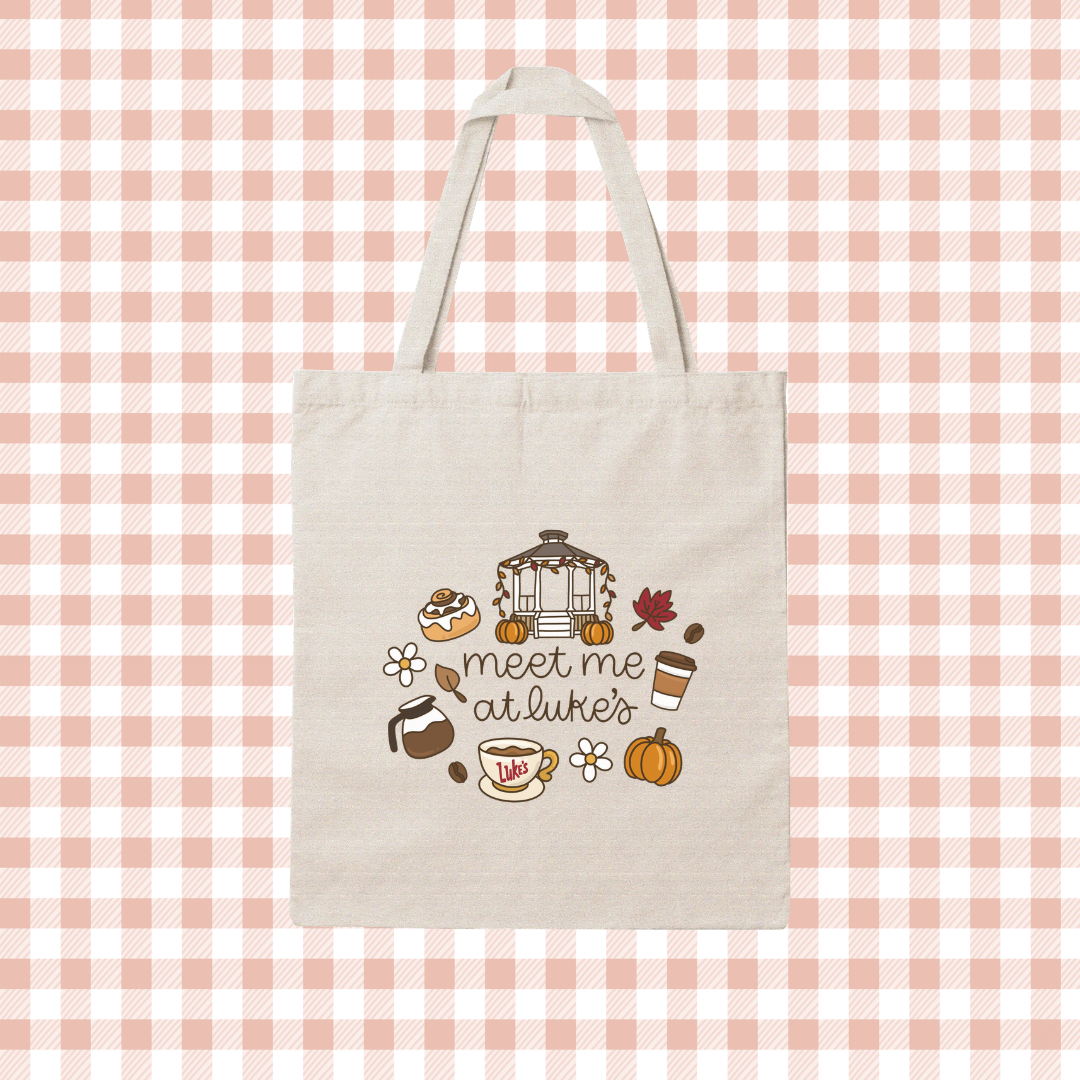 Meet Me At Luke's Tote Bag