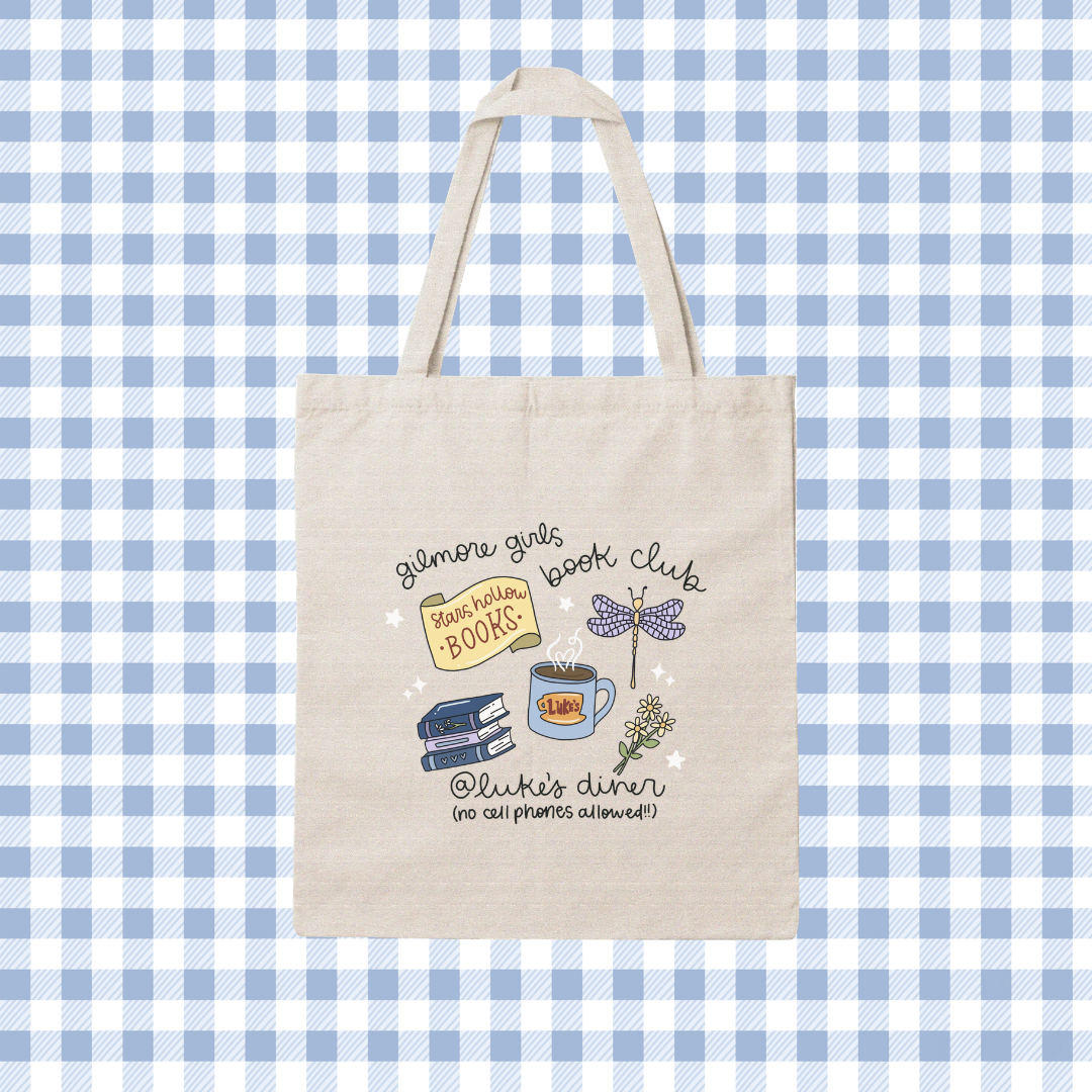 Gilmore Book Club Tote Bag