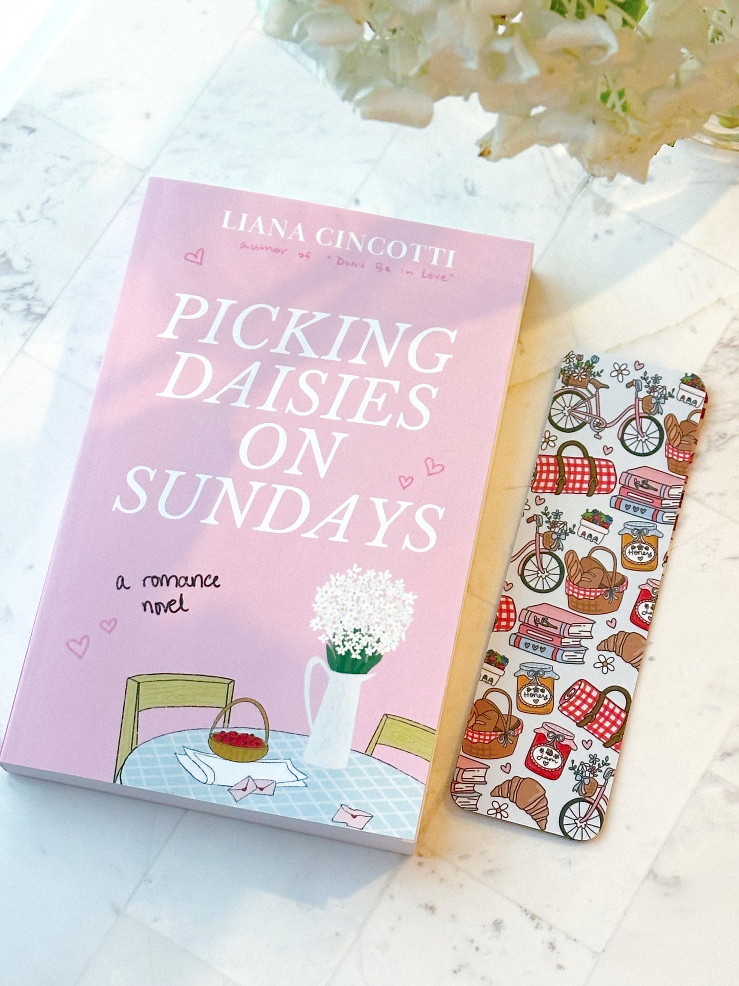 Cute Picnic Aesthetic Bookmark