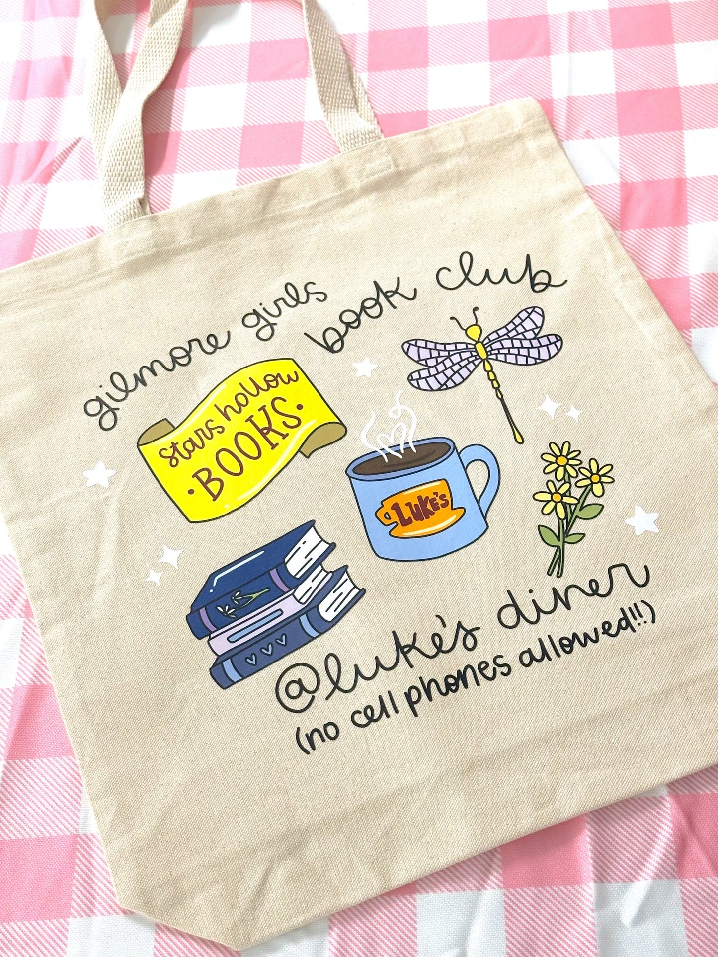 Gilmore Book Club Tote Bag