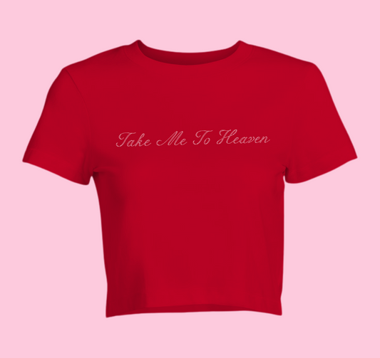 Take Me To Heaven Crop-Top