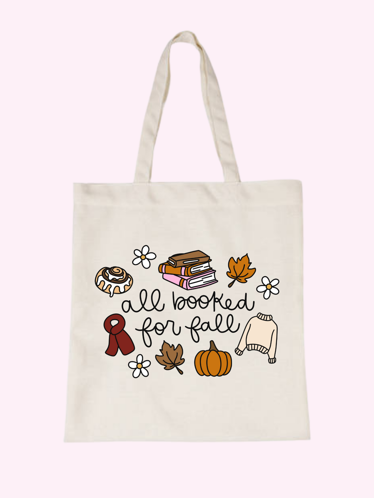 All Booked For Fall Tote Bag