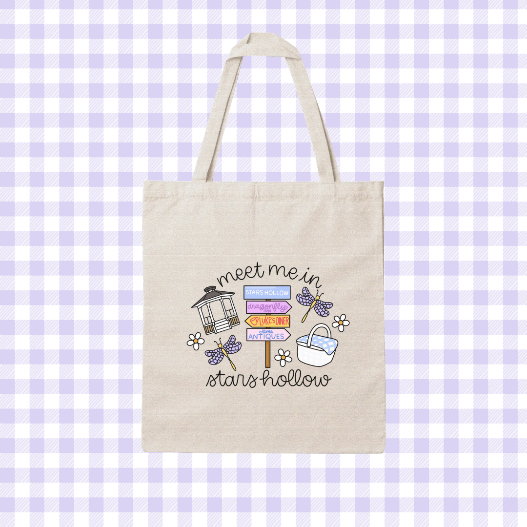 Meet Me In Stars Hollow Tote Bag