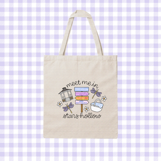 Meet Me In Stars Hollow Tote Bag