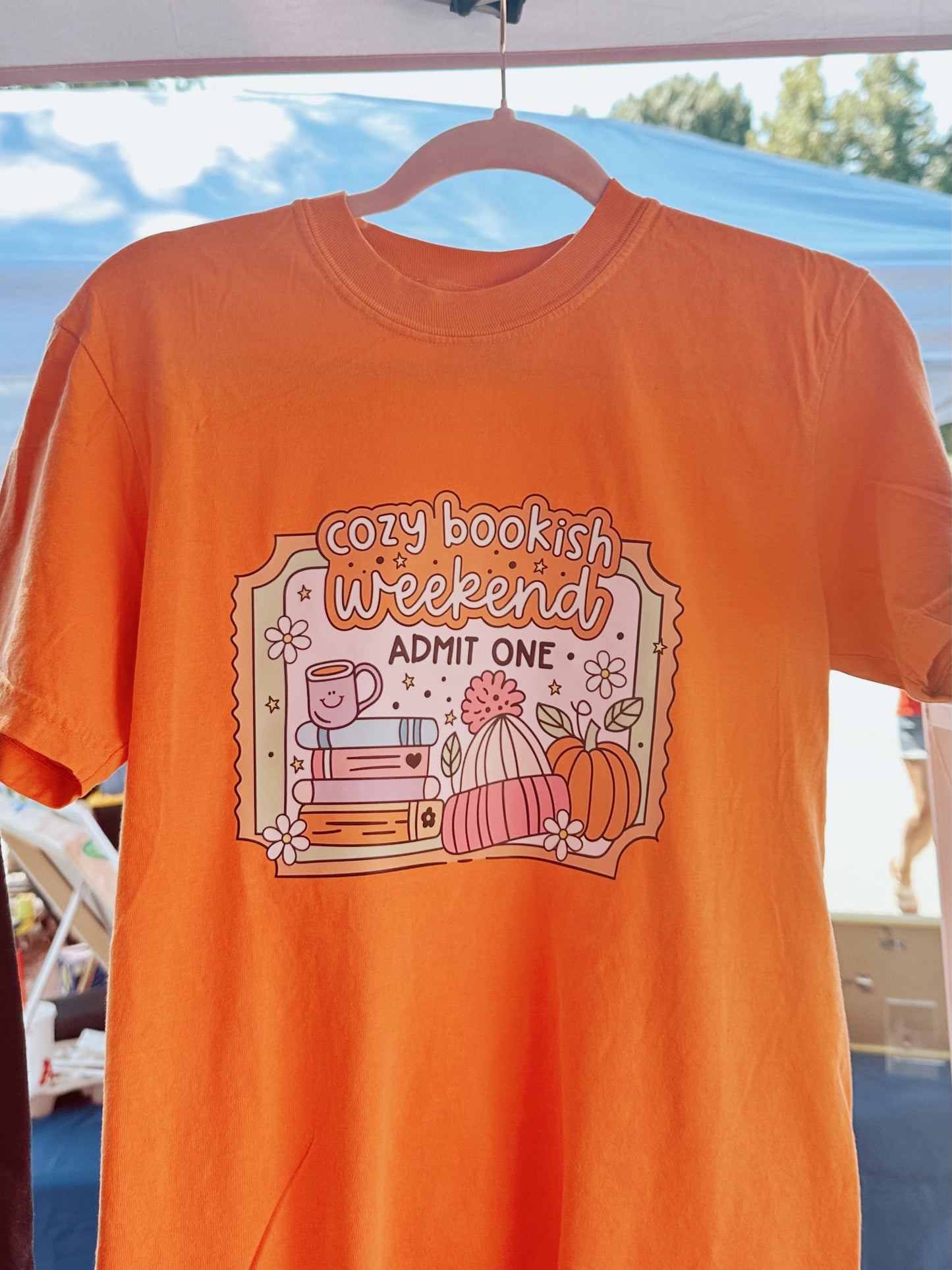 Cozy Bookish Weekend T-Shirt