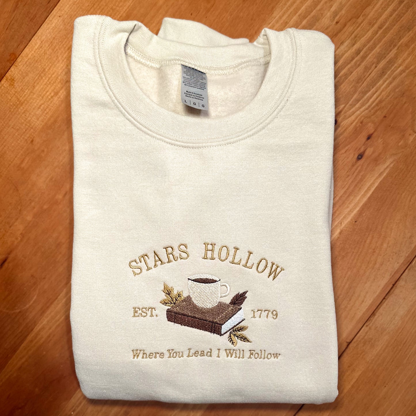 Stars Hollow Embroidered Sweatshirt